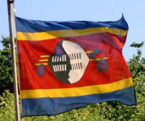 yapboz Bayrak Svaziland